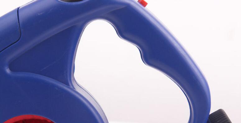 LED Retractable Dog Leash with Waste Bag Dispenser