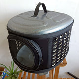 Foldable pet carrier bag for cats and dogs travel