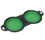 Foldable silicone travel bowl for dogs and cats