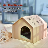 Cat scratching house for indoor cats