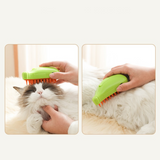 3-in-1 steam pet grooming brush for dogs and cats