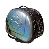 Foldable pet carrier bag for cats and dogs travel