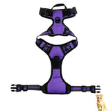 Reflective nylon dog harness for large and medium dogs