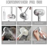 Pet hair spray brush for dogs and cats