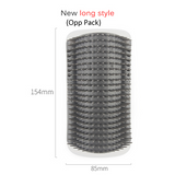Cat self-grooming wall brush for indoor cats