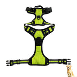 Reflective nylon dog harness for large and medium dogs