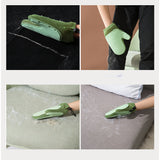 Silicone pet massage gloves for dogs and cats