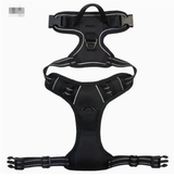 Reflective nylon dog harness for large and medium dogs
