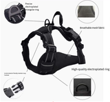Reflective nylon dog harness for large and medium dogs