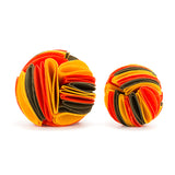 Foldable dog snuffle ball for IQ training