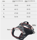 Waterproof dog harness with handle