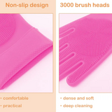 Pet grooming gloves for dogs and cats