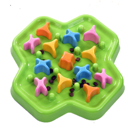 Slow feeder training bowl for dogs