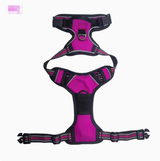 Reflective nylon dog harness for large and medium dogs