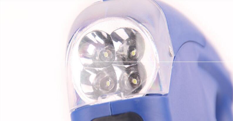 LED Retractable Dog Leash with Waste Bag Dispenser