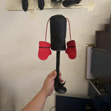 Interactive cat punching bag toy