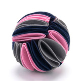 Foldable dog snuffle ball for IQ training