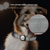 AirTag dog collar reflective waterproof